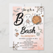 Pumpkin Boo Halloween Bash Party uitnodiging (Voorkant)