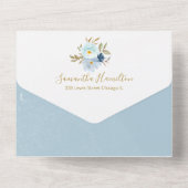 Pumpkin Boy Baby shower Uitnodiging & Advice Card (Achterkant)