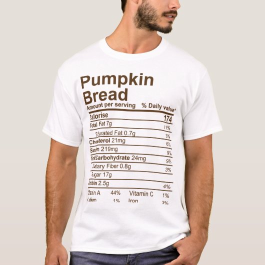 Pumpkin Bread T-shirt (Voorkant)