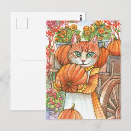 Pumpkin Briefkaart (Voorkant / Achterkant)