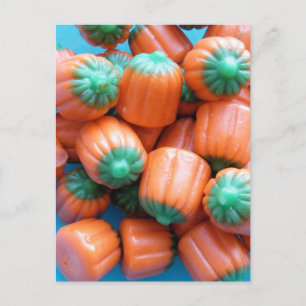 Pumpkin Candy Corn Foto Briefkaart
