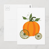 Pumpkin Carriage Briefkaart (Voorkant / Achterkant)