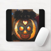 Pumpkin Carved Muismat (Met muis)