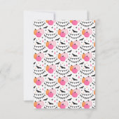 Pumpkin Carving Birthday Party Halloween Kaart (Achterkant)