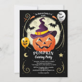 Pumpkin carving nodig. Volvolwassen kinderen van h Kaart (Voorkant)