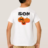 Pumpkin carving party Family Matching T-shirt (Achterkant)