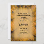 Pumpkin Carving Party-uitnodiging Kaart (Voorkant)