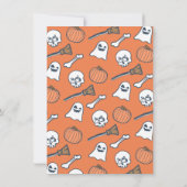 PUMPKIN CARVING Poster Kaart (Achterkant)