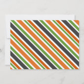 Pumpkin Cat - Halloween Verjaardagsfeest Kaart (Achterkant)