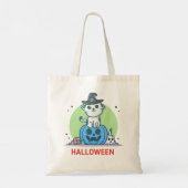 Pumpkin Cat Tote Bag (Achterkant)