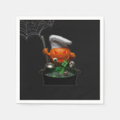 Pumpkin Chef Halloween Party - Spooky Touch Servet (Voorkant)