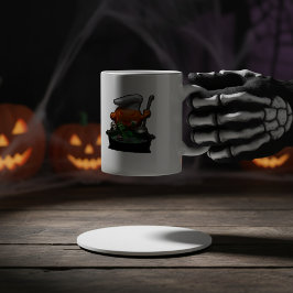 Pumpkin Chef Halloween - Witch's Brew-thema's Koffiemok