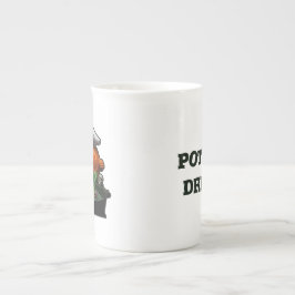 Pumpkin Chef Halloween - Witch's Brew-thema's Porselein Kop