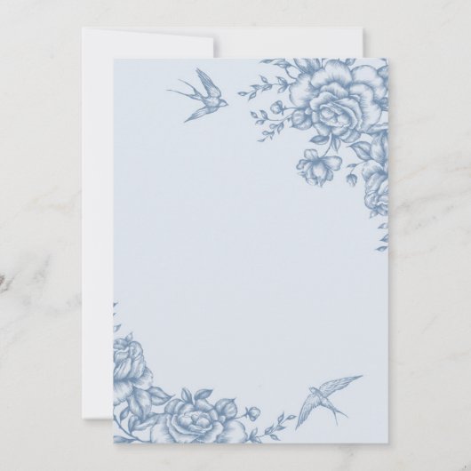 Pumpkin Chinoiserie Bridal Brunch Vrijgezellenfees Kaart (Achterkant)