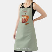 Pumpkin & Coffee Personalized Holiday Schort (Insitu)