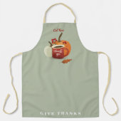 Pumpkin & Coffee Personalized Holiday Schort (Voorkant)