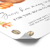 Pumpkin Coffee Vrijgezellenfeest Hoeveel Kurken Poster (Hoek)