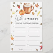 Pumpkin Coffee Vrijgezellenfeest Waar waren we spe (Voorkant)