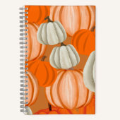 Pumpkin Collage Notebook Autumn Aesthetic Journal Notitieboek (Voorkant)