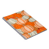 Pumpkin Collage Notebook – Autumn Aesthetic Notitieboek (Rechterzijde)