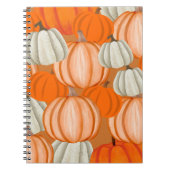 Pumpkin Collage Notebook – Autumn Aesthetic Notitieboek (Voorkant)