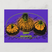 Pumpkin-complot Feestdagenkaart (Voorkant)