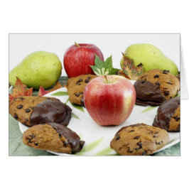 Pumpkin Cookies Autumn Scene