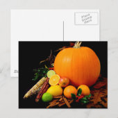 PUMPKIN CORN & FRUIT BRIEFKAART (Voorkant / Achterkant)