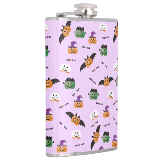 Pumpkin Costume Pattern Jack O Lantern Heupfles (Rechts)