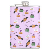 Pumpkin Costume Pattern Jack O Lantern Heupfles (Voorkant)