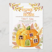 Pumpkin Cottage Housewarming Party Kaart (Voorkant / Achterkant)