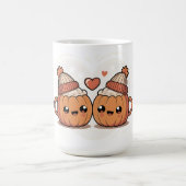 Pumpkin Couple Mugs Koffiemok (Center)