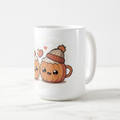 Pumpkin Couple Mugs Koffiemok (Voorkant rechts)