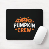 Pumpkin Crew Grappig Matching Pumpkin Patch Famili Muismat (Met muis)