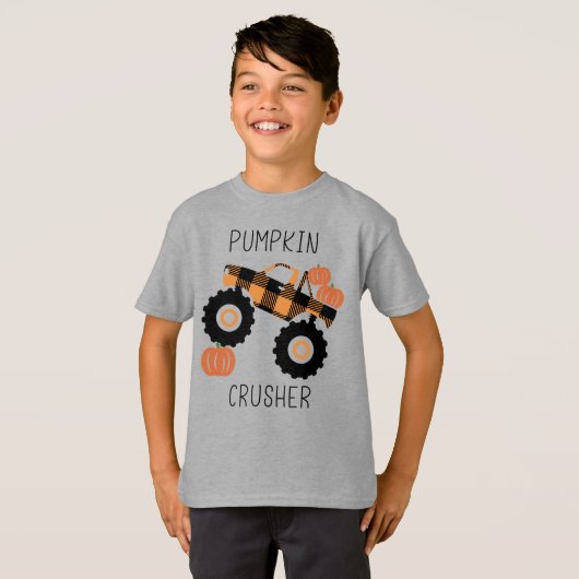 Pumpkin Crusher T-shirt (Voorkant volledig)