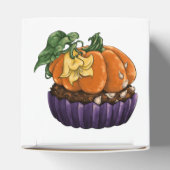 Pumpkin Cupcake Bedankdoosjes (Bovenkant)