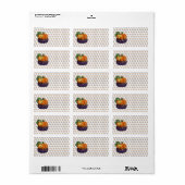 Pumpkin Cupcake Etiket (Full Sheet)