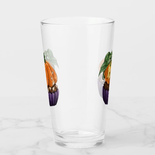 Pumpkin Cupcake Glas (Rechts)