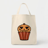 Pumpkin Cupcake Halloween Tote Bag (Voorkant)