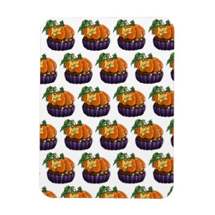 Pumpkin Cupcake Magneet