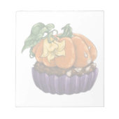 Pumpkin Cupcake Notitieblok (Voorkant)