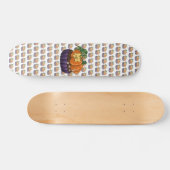 Pumpkin Cupcake Persoonlijk Skateboard (Horizontaal)
