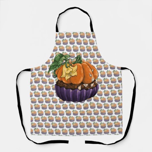 Pumpkin Cupcake Schort (Voorkant)