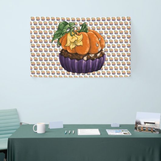 Pumpkin Cupcake Spandoek (Beurs)
