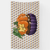 Pumpkin Cupcake Spandoek (Verticaal)