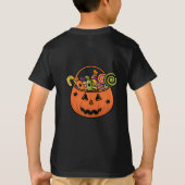 Pumpkin Cute Sheep Happy Halloween T-shirt (Achterkant)
