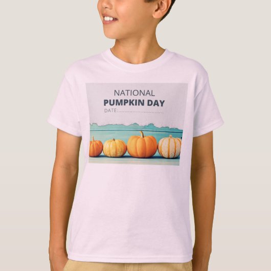 Pumpkin-dag T-shirt (Voorkant)