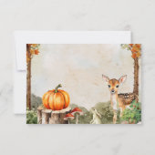 Pumpkin Diaper Raffle Kaart (Achterkant)