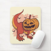 Pumpkin Dinosaur T-Rex Muismat (Met muis)