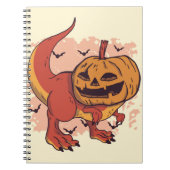 Pumpkin Dinosaur T-Rex Notitieboek (Voorkant)
